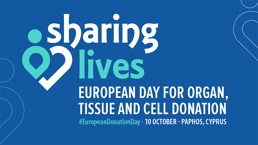 European Donation Day 2026 na Cyprze — grafika wydarzenia